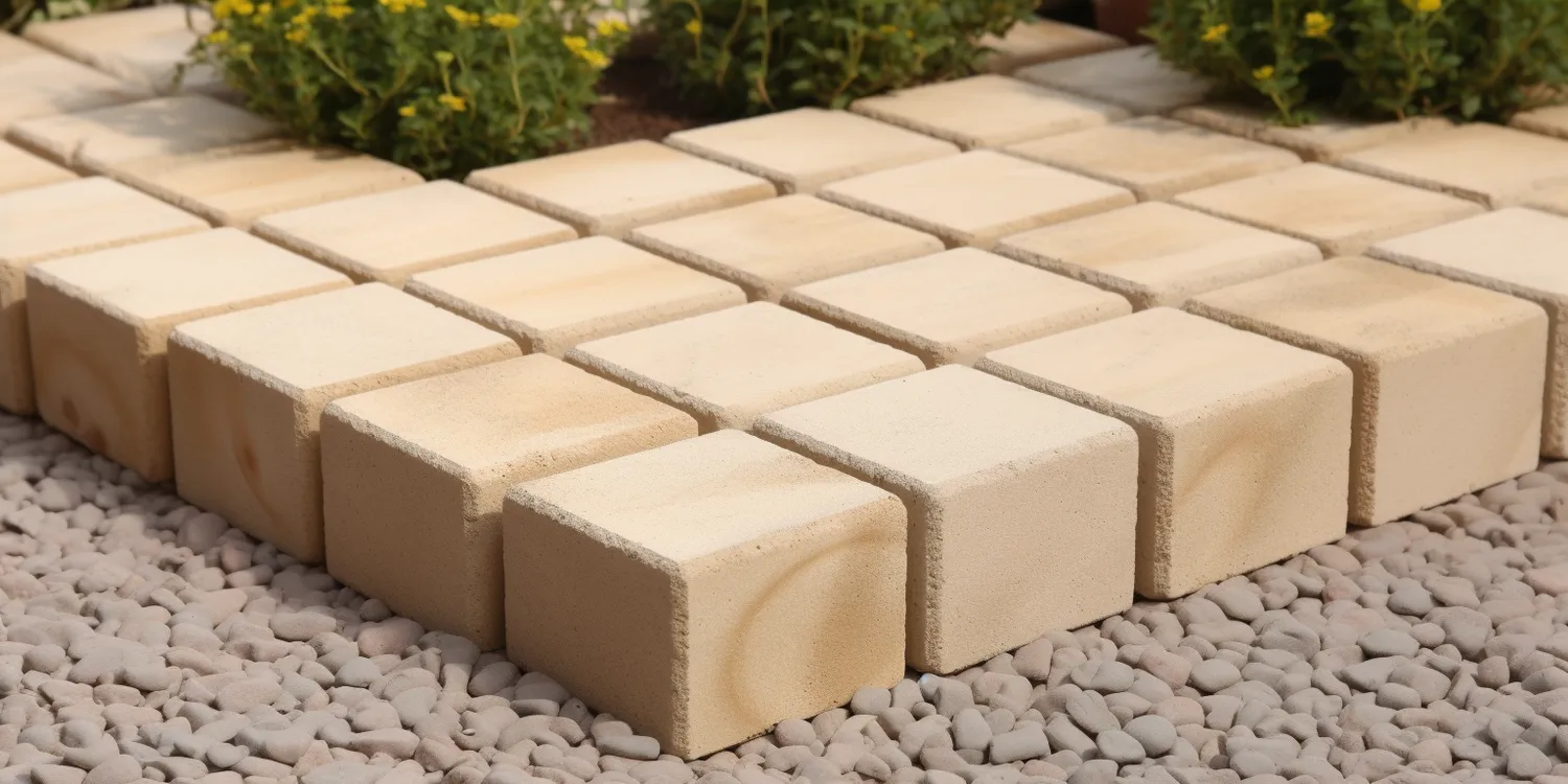 Etapy układania kostki brukowej