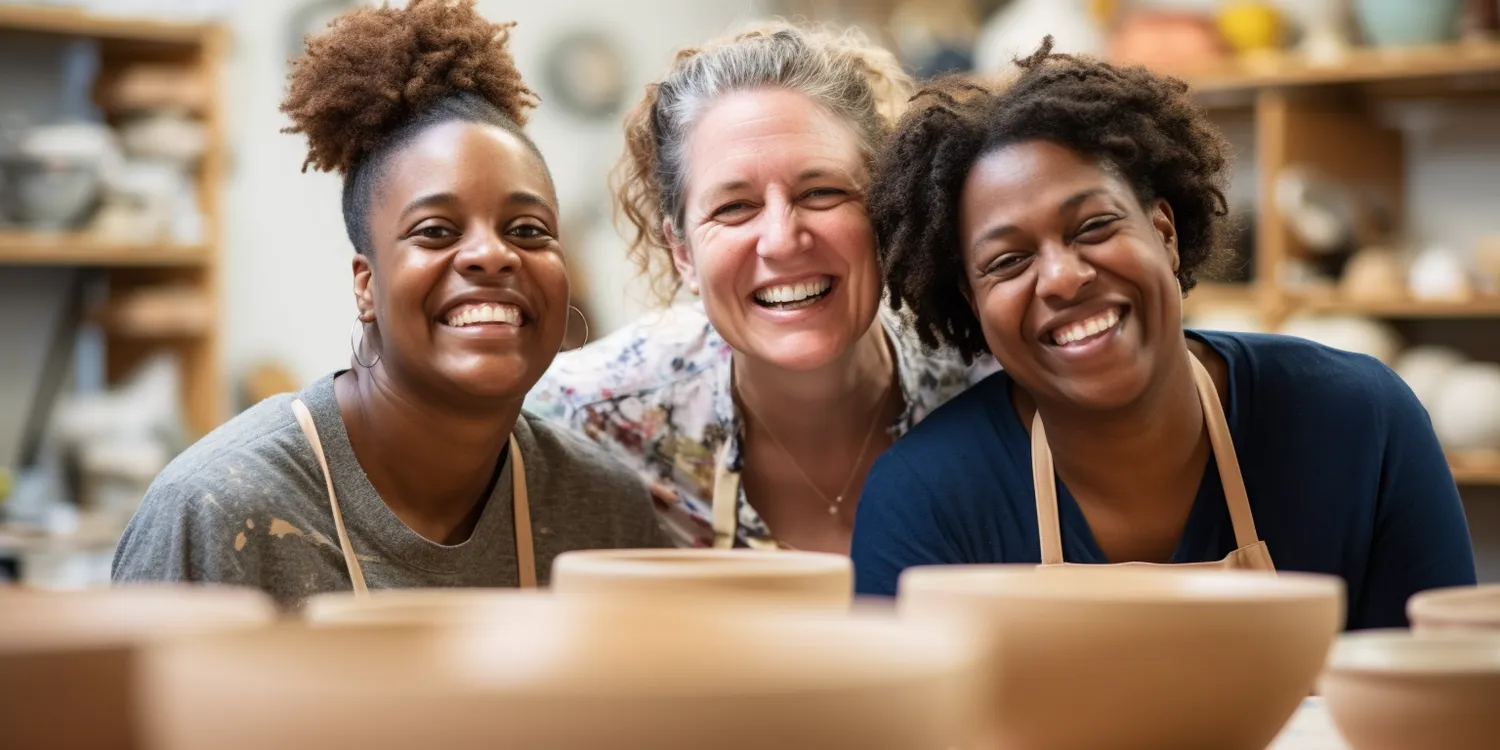 Sprzęt na warsztatach z ceramiki