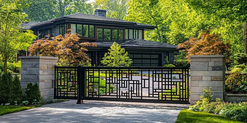 Metalowe ogrodzenie Polska