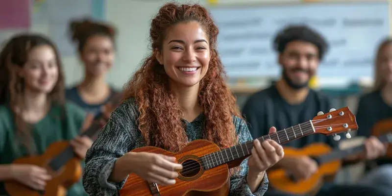 Co jest prostsze ukulele czy gitara?