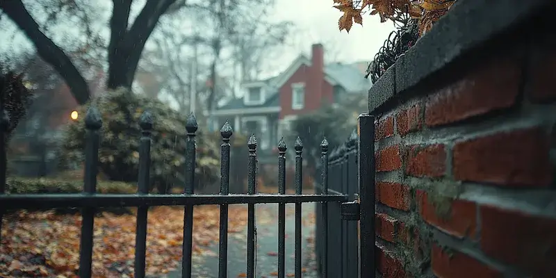 Aluminiumzaun aus Polen