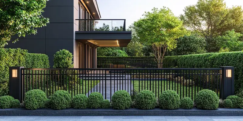 Sichtschutzzaun Polen mit Montage