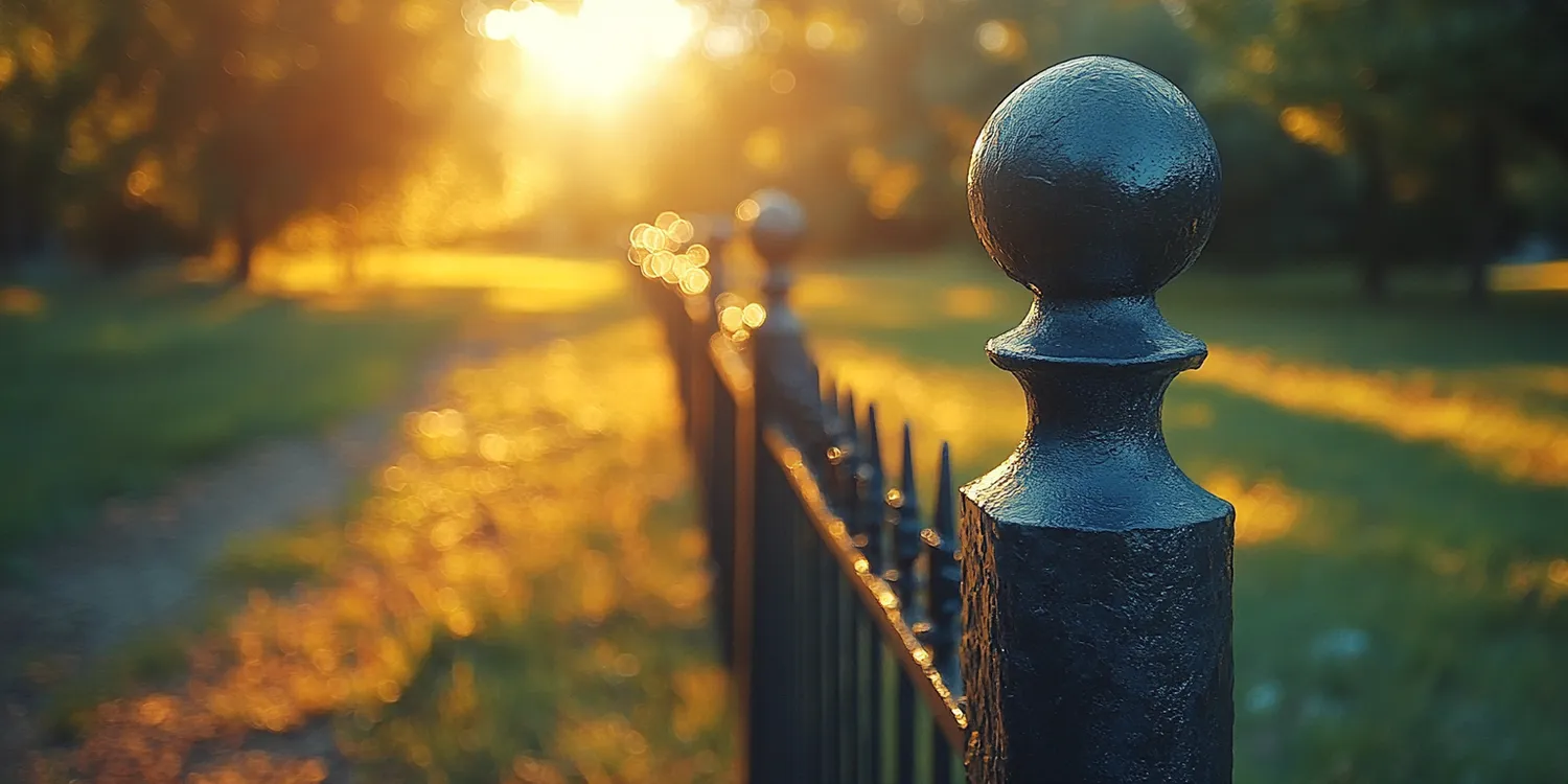 Zaunelemente aus Polen