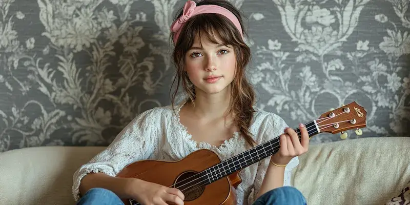 Ukulele drewanien