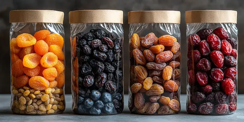 W czym przechowywać suszone owoce
