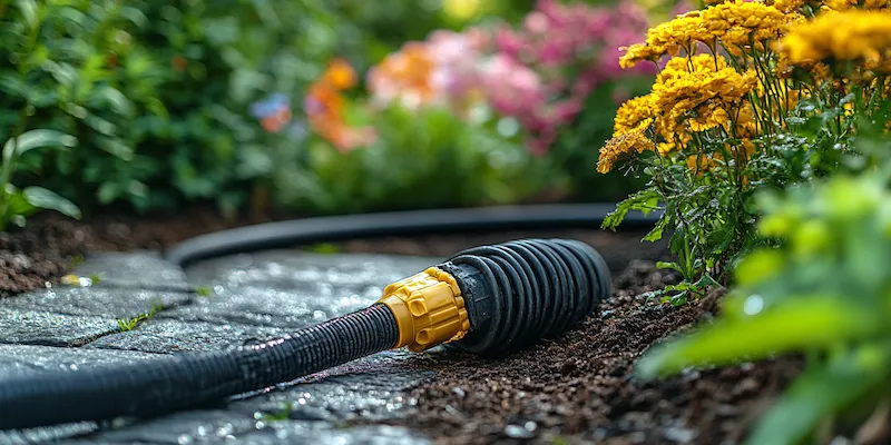 Nawadnianie ogrodu jakie rury?